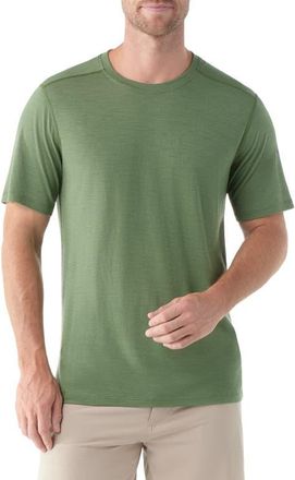 Smartwool Merino Wool Blend Short Sleeve T-Shirt in Fern Green at Nordstrom, Size Xx-Large