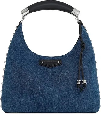 Rebecca Minkoff Nolita Leather Top Handle Tote in Denim at Nordstrom