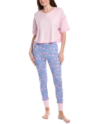 Honeydew Intimates 2pc Cuddle Crew T-Shirt Pant Set