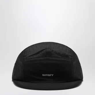 SATISFY Black Rippy Trail Cap