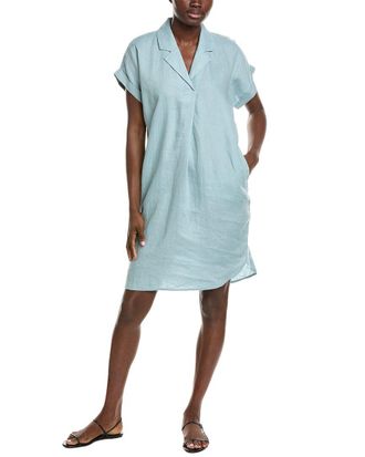 Eileen Fisher Eileen Fisher Linen-Blend Mini Dress