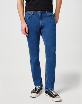 Wrangler Stretch-Jeans WRANGLER Greensboro, Herren, Gr. 31, L&auml;nge 30, beige (the stone ride), Denim/Jeans, Obermaterial: 99% Baumwolle, 1% Elasthan, straight f