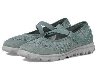 Propét TravelActiv Mary Jane Womens Shoes Lily Pad : 6.5 XX (4E), Synthetic/Textile