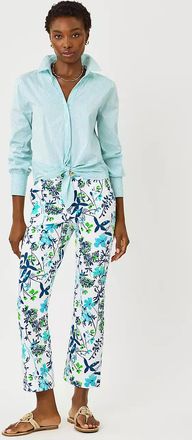 Lilly Pulitzer 27 Carwyn High Rise Crop Flare Pant