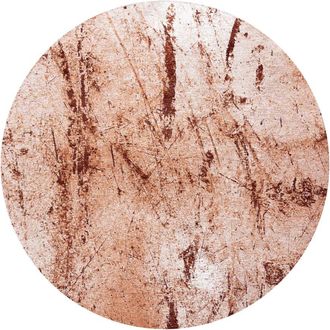 Louis De Poortere Alfombra de poliéster marrón, 140x140 cm