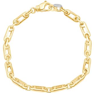 Pompeii3 Mens Link 14k Gold (23gram) or Platinum (38gram) 4-5.5mm Bracelet 8.5
