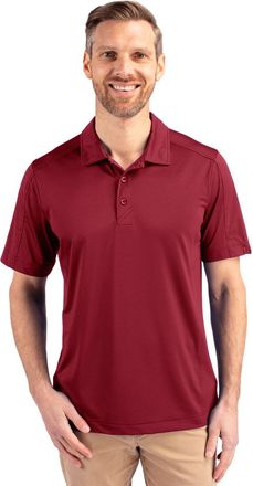 Cutter & Buck Prospect Textured Stretch Mens Short Sleeve Polo Shirt