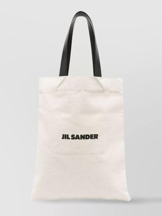 Jil Sander market tote medium canvas tote bag