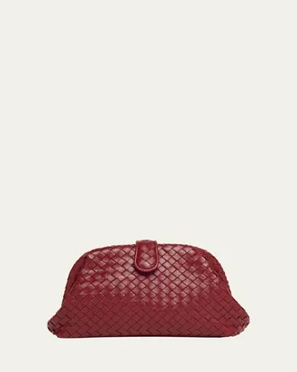 Bottega Veneta Lauren 1980 Leather Clutch Bag