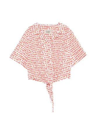 Alessandro Enriquez Womens Printed Cotton Shirt