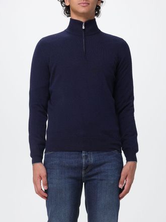 Brunello Cucinelli Dolcevita slim fit in cashmere con mezza zip