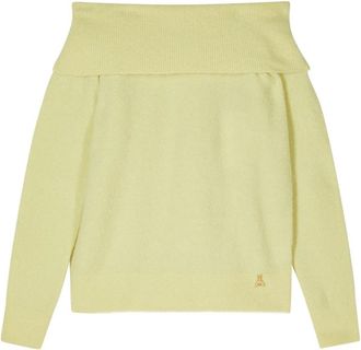 Patrizia Pepe Maglia Girocollo - - Knitwear - Donna - Giallo - M