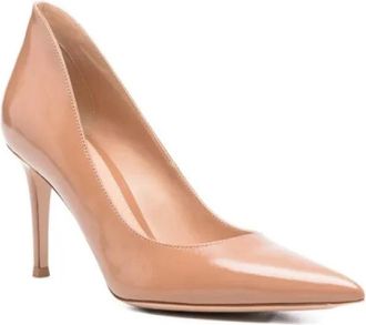 Gianvito Rossi Puntpumps - Dames - Pumps - Beige - 40 EU - Leer - Schoenen