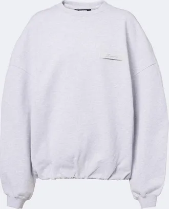 Jacquemus Ruban cotton jersey sweatshirt
