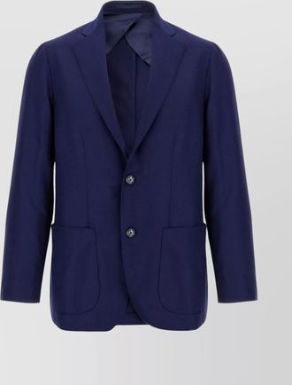 Barba jim2 blazer featuring front pockets