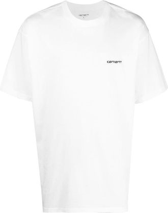 Carhartt Work in Progress White Logo t-shirt