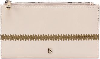 Hobo Large Jill Leather Bifold Wallet in Pale Flax at Nordstrom
