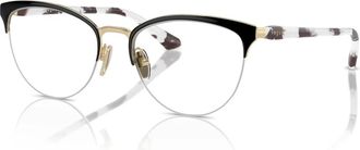 Vogue Eyewear Zwarte Brillenmontuur - unisex - Brillen - Zwart - 51 MM - Accessoires
