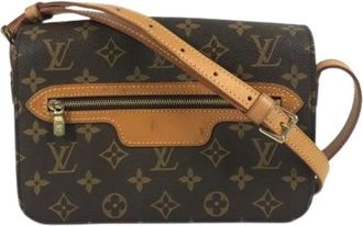 Louis Vuitton Pre-owned Cross Body Bag - Dames - Vintage Schoudertas - Bruin - ONE Size - Vintage