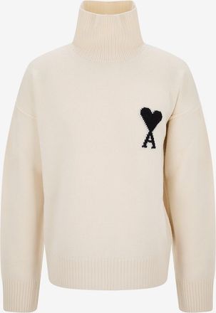 Ami Pullover aus gefilzter Merinowolle