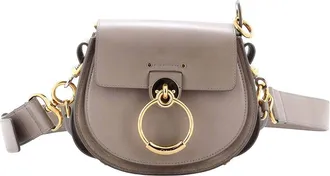 Chlo&eacute; Beige Leather Tess Bag Small (Authentic Pre-Loved)