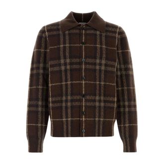 Burberry Hombre, Jerseys, Marr&oacute;n, Talla: L