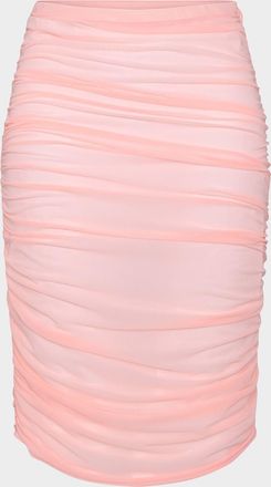 Sunshine 79 Maximal Mesh Convertible Midi Skirt