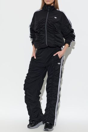 adidas Draped Sweatshirt, Womens, Black