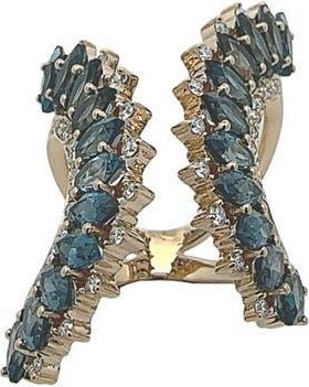 Hueb 18K Gold Mirage Cascata Ring in Yellow Gold at Nordstrom, Size 7