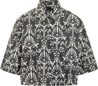 Pinko Black Regular Printed Shirt