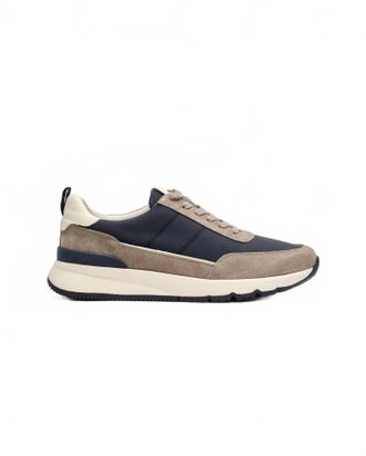 Johnnie-O Mens Prima Vintage Sneaker Shoe In Navy/gray