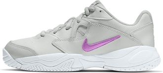 Nike (WMNS) Nike Hard Court Lite 2 Shoes Grey/White/Purple AR8838-024