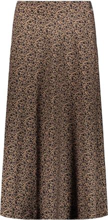Herno Gonna Midi Elegant And Fluid - Dames - Midirokken - Veelkleurig - M - Polyester - Rokken