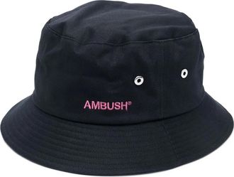 AMBUSH Cappello bucket con ricamo - Blu