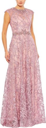 Mac Duggal Detail Embellishment Long Dress
