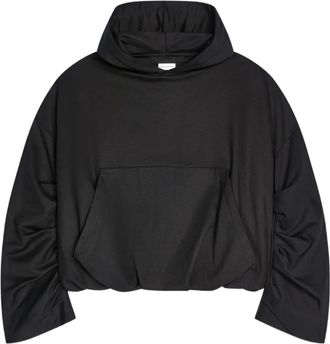 Dries Van Noten Felpa con maniche a palloncino - Nero