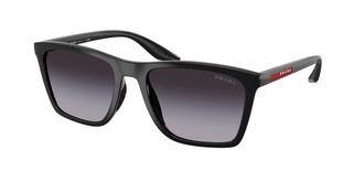 Prada PS B08S 1AB09U Mens Sunglasses Black Size 56