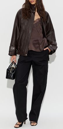 Iro Indra Cargo Trousers, Womens, Black