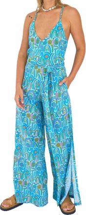 Feather & Find Glorious Wide-Leg Jumpsuit In Walkabout