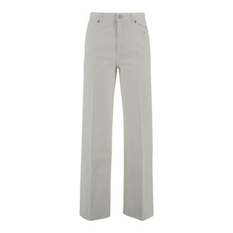SOEUR Wide Jeans, female, Beige, Size: 2XS Classic Beige Trousers Straight Cut
