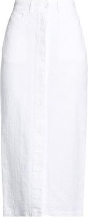 120% Lino BOTTOMWEAR - Midi skirts sur YOOX.COM