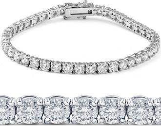 Pompeii3 11ct Diamond Tennis Bracelet 14K White Gold