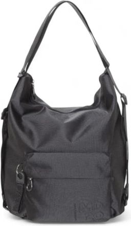 Mandarina Duck Md 20 Hobo Tas - Dames - Schoudertassen - Grijs - ONE Size - Polyester - Tassen