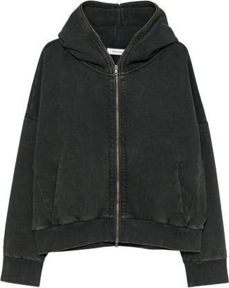 Entire studios Slim Zip Up - Dames - Vesten met rits - Grijs - M - Katoen - Hoodies & sweatvesten