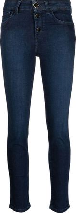 Liu Jo mid-rise skinny-cut jeans - women - Cotton/Elastane/Polyester/Cotton - 30 - Blue