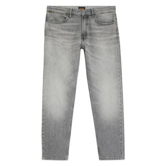 HUGO BOSS Rechte jeans - Heren - Jeans - Grijs - Maat: W36 L34