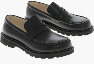 Loewe Brushed Leather Penny Loafers size 39