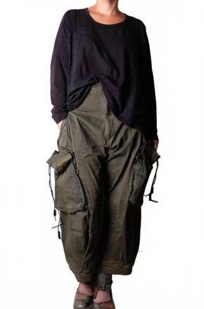 Rundholz Dip Trousers In Lagoon