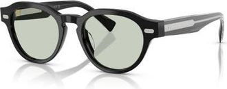Brunello Cucinelli 49mm Phantos optical glasses in Black at Nordstrom