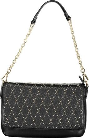 Valentino Schoudertas met kettinghengsel - Dames - Schoudertassen - Zwart - ONE Size - Tassen